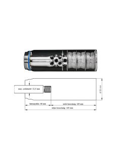   ERA SILENCER STI 3D Titánium Hangtompító ERA LOCK gyors oldással