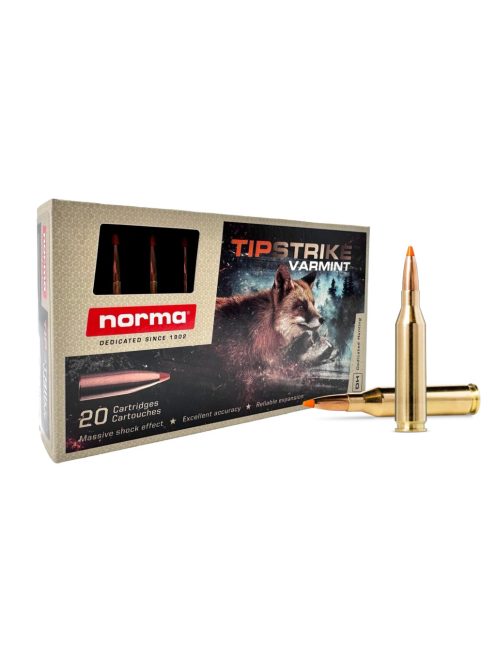 243 Win NORMA Tipstrike Varmint 4.9 g/76 gr