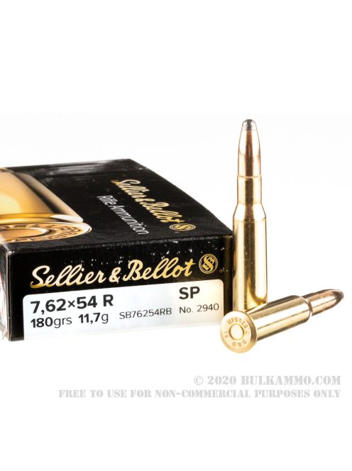 7.62x54 R Sellier & Bellot SP 11.7 g