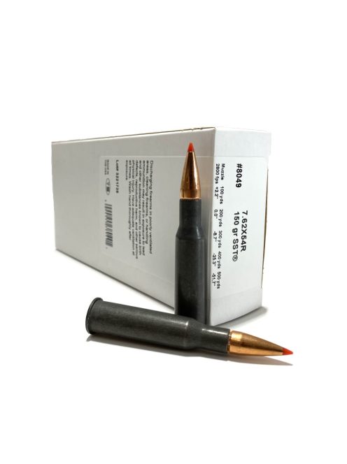 7.62x54 R Hornady SST Steel 150 gr acél hüvelyes lőszer