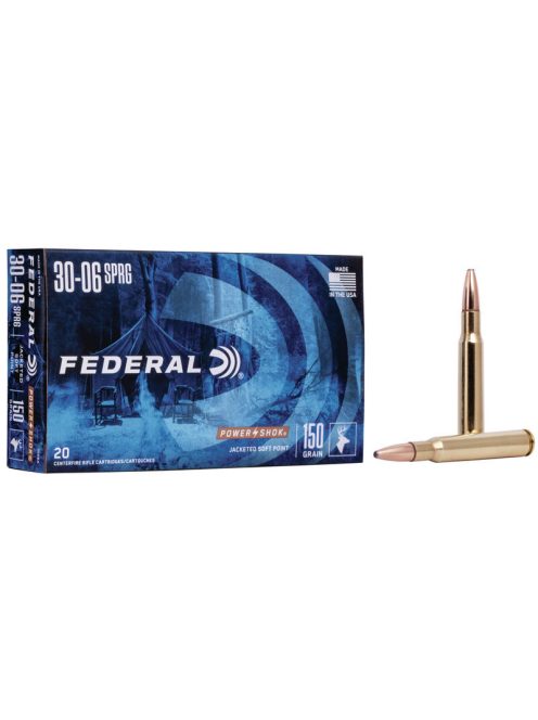 30-06 FEDERAL Power-Shok Soft Point 11.7 g