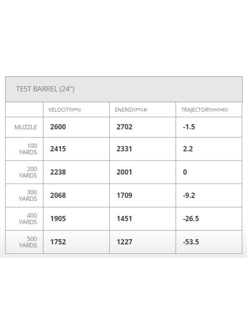 30-06 HORNADY CX 11.7 g/180 gr Outfitter