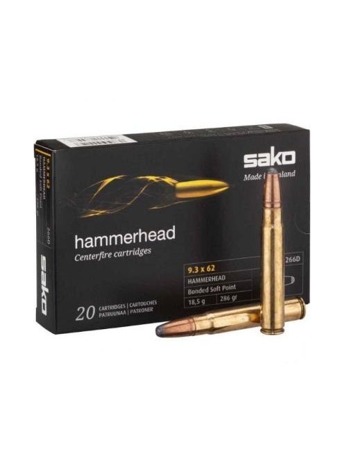9.3x62 SAKO Hammerhead 18.5 g