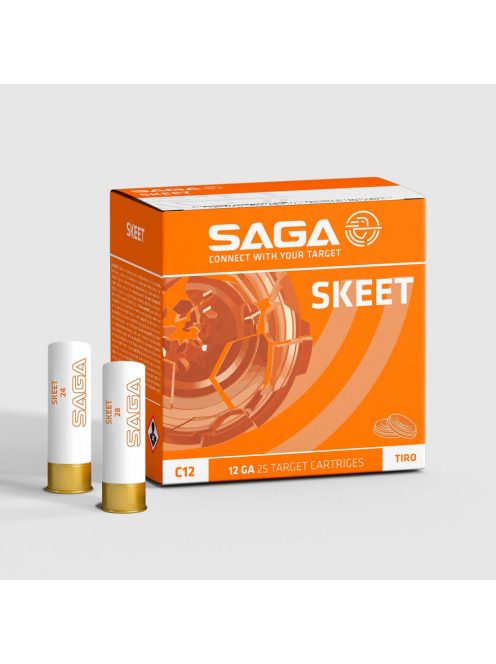 12/70 SAGA Skeet 2.00 mm/24 g Sportlőszer