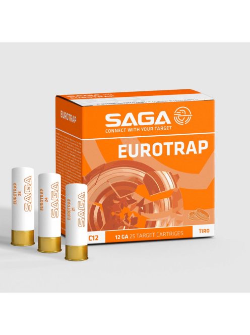 12/70 SAGA Eurotrap 2.37 mm/24 g Sportlőszer