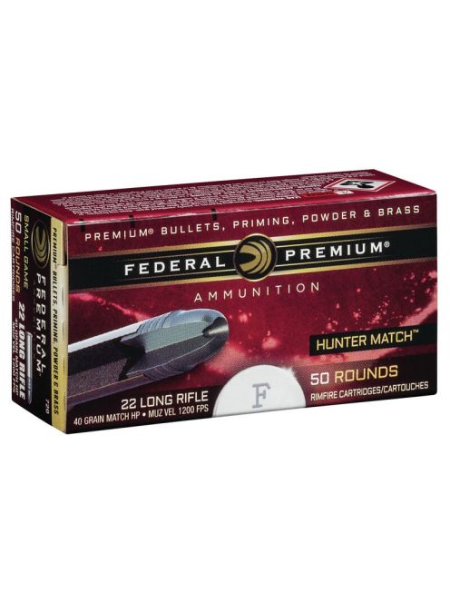 .22 LR FEDERAL Hunter Match HP Premium 2.6g