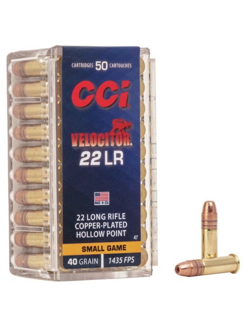 .22 LR CCI Velocitor CPHP 2.6 g