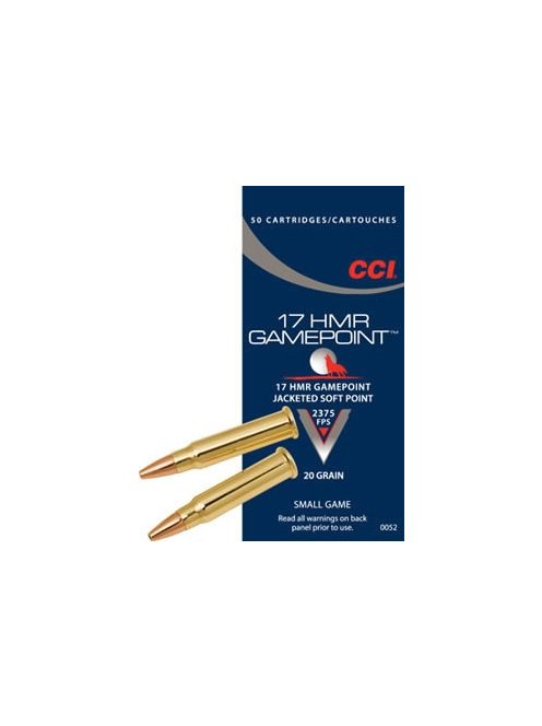 .17 HMR CCI GamePoint JSP 1.3 g/20 gr