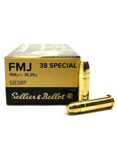 .38 Spec Sellier & Bellot FMJ 10.25 g