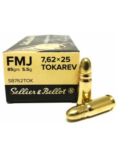 7.62 x 25 Tokarev Sellier & Bellot FMJ 5.5 g