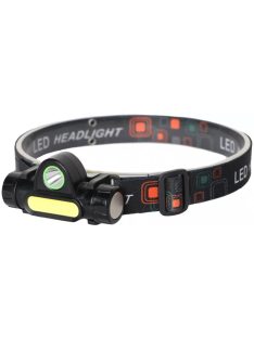 Entac fejlámpa 3W beépített 18650 akkumulátorral