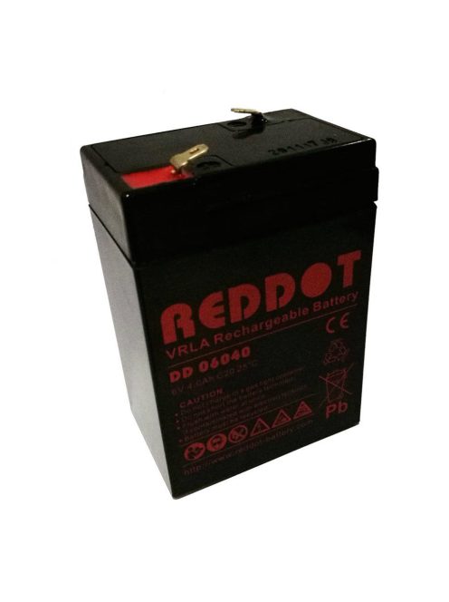 RedDot zselés akkumulátor 6V 4 Ah