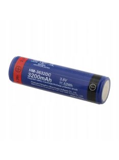Hikmicro 18650 Lítium-ion akkumulátor 3.6 V 3200 mAh