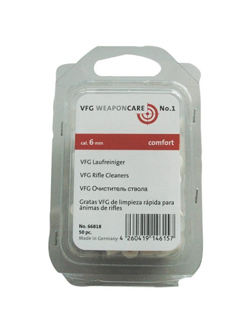 VFG fegyver tisztító filc cal. 6 mm/50 db