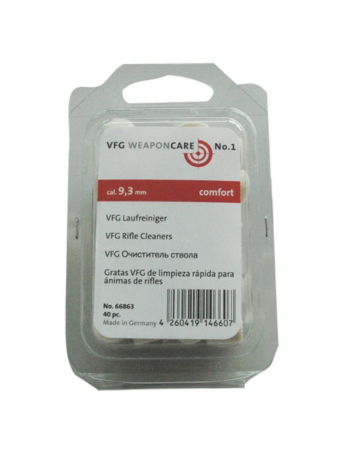 VFG fegyver tisztító filc cal. 9.3 mm/40 db