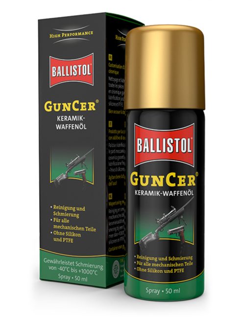 Ballistol GunCer fegyverolaj kerámia adalékkal 50 ml