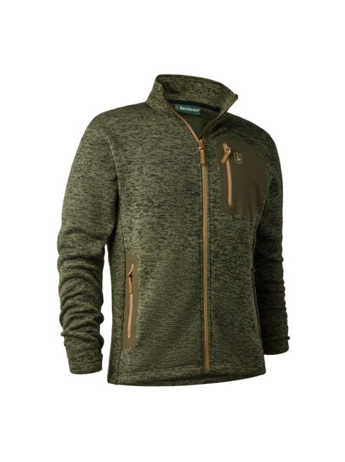 Deerhunter Sarek kötött férfi dzseki 5985/365 Olive night melange