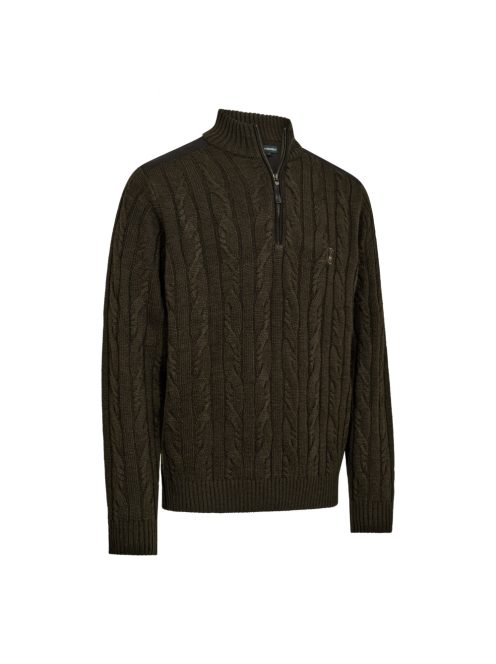 Deerhunter Randal Zip férfi pulóver 8343/376 Art Green