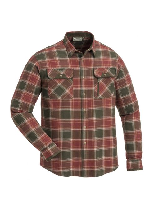 Pinewood Prestwick Exclusive hosszú ujjú férfi ing flanel S 9428/559