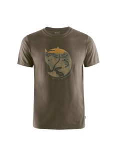 Fjällräven Arctic Fox férfi póló D.olive