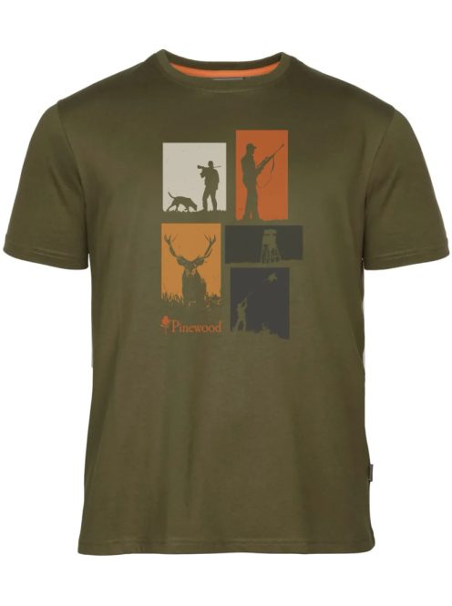 Pinewood Hunting férfi póló 5476/148