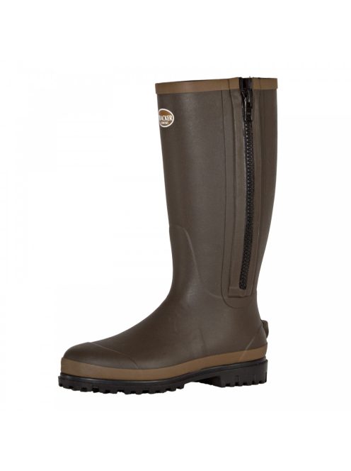 Tracker Comfort Neoprén gumicsizma cipzáras barna 4 mm 45