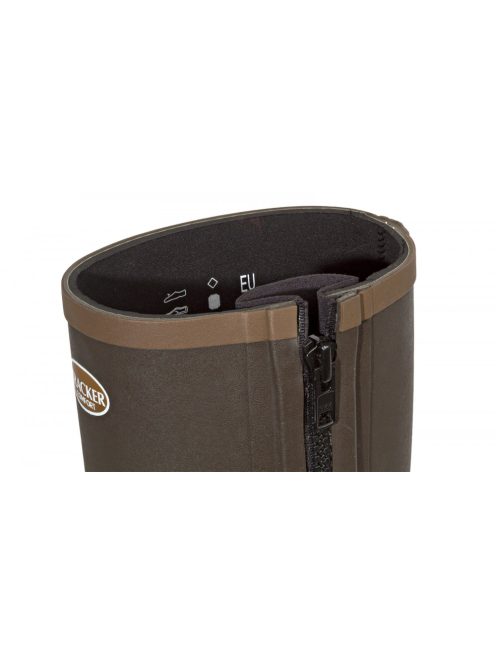 Tracker Comfort Neoprén gumicsizma cipzáras barna 4 mm 45