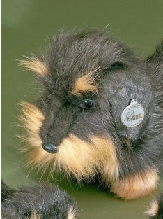 Plüss drótszőrű tacskó nagy