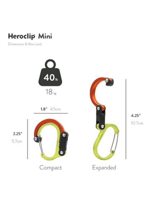 Heroclip mini karabiner