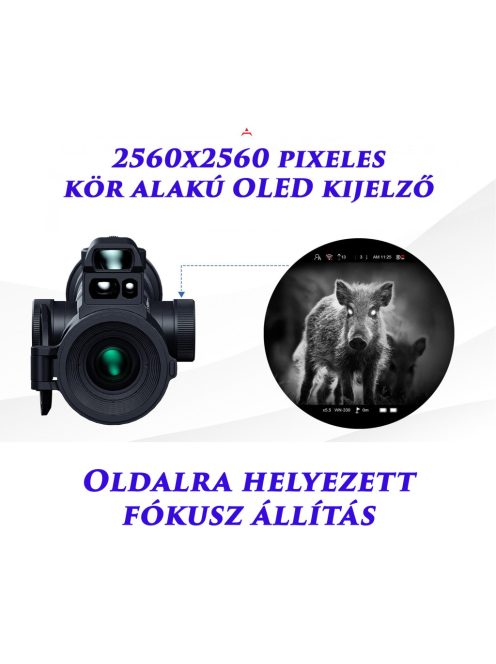 PARD Night Stalker 4K EX 70 mm éjjellátó céltávcső 940 IR/LRF modullal