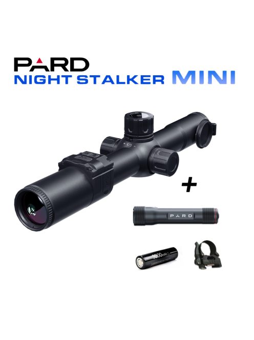 PARD Night Stalker Mini 35 mm éjjellátó céltávcső és TL3 940 fényvető