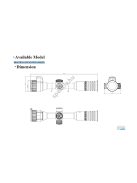 Hikmicro NEOS NH25L LRF hőkamera céltávcső