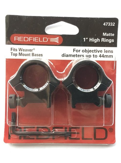 Redfield távcsőszerelék weaver sín/25.4 mm magas 4 csavaros 47332