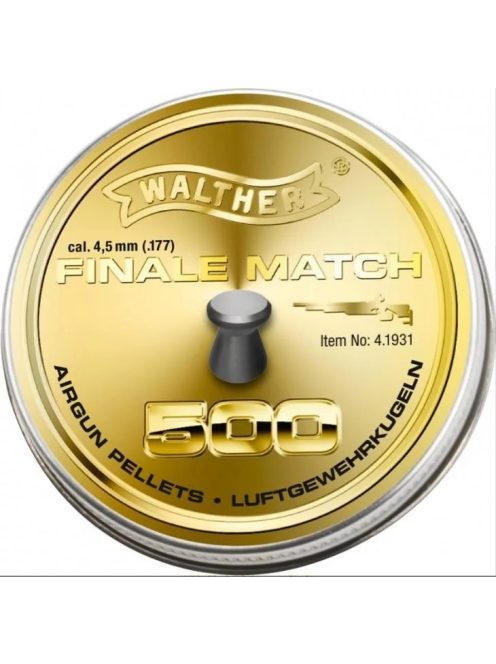 Walther Finale Match léglövedék 4.5 mm/500 db
