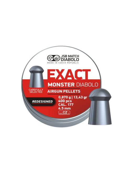 JSB Exact Monster Diabolo Redesigned léglövedék 4.52 mm/400 db