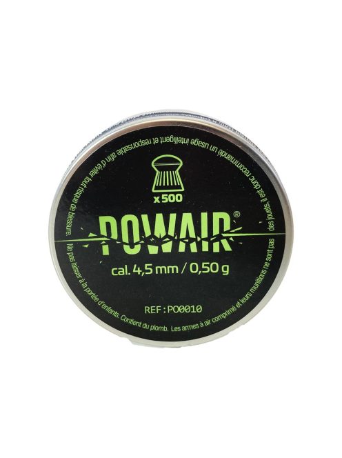 Powair lencsefejű léglövedék 4.5 mm 500 db