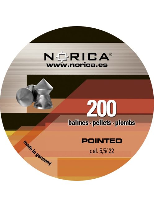 Norica Pointed léglövedék 5.5 mm/200 db