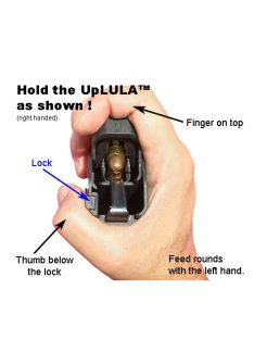 UpLULA Universal pisztolytár gyorstöltő 9 mm - .45 ACP