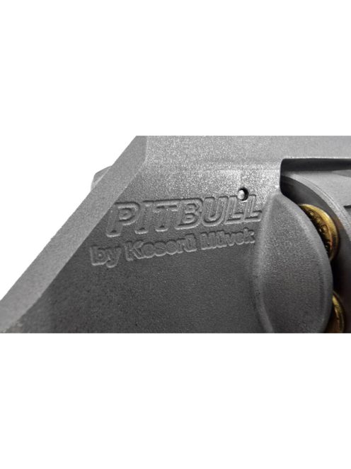 Keserű Pitbull 19M Inox acél dob gumilövedékes gázpisztoly 9 mm
