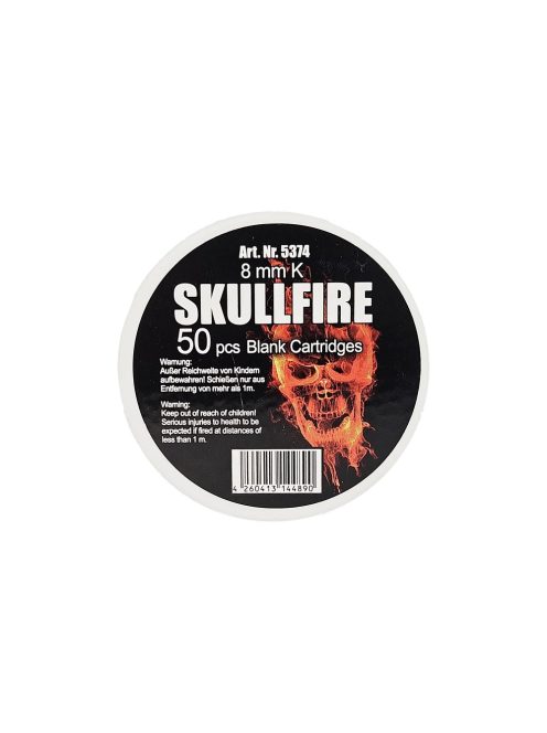 Skullfire 8 mm P.A.K. riasztó töltény/50 db