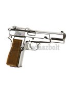 Hi-Power Silver Full Metal GBB airsoft pisztoly 8703