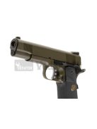 M1911 MEU Tactical Full Metal GBB airsoft pisztoly OD 12632