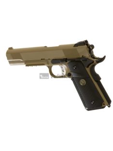   M1911 MEU Tactical Full Metal GBB airsoft pisztoly Desert 8705