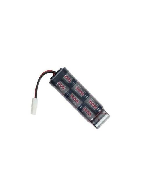 ASG NiMh akkumulátor 8.4 V 1400 mAh kis Tamya 15087