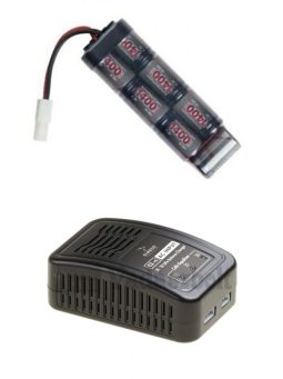 Airsoft akkumulátor, töltő